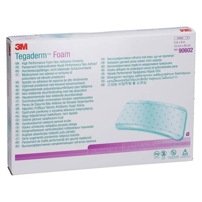 Tegaderm Foam n.klebend 10x20 cm 90602