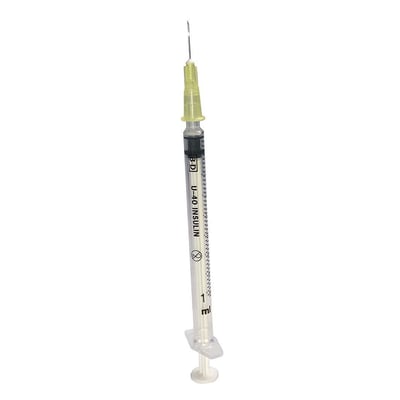 Bd Plastipak Insulinspr.1 ml U40 m.Kan.30 G 1/2