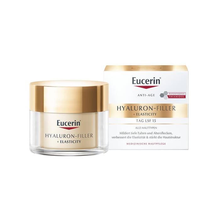 Eucerin HYALURON-FILLER + ELASTICITY Tagespflege LSF 15