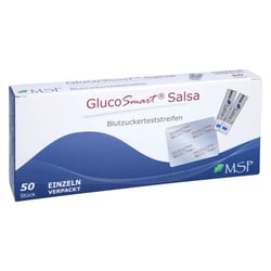 Glucosmart Salsa Blutzuckerteststreifen einzeln