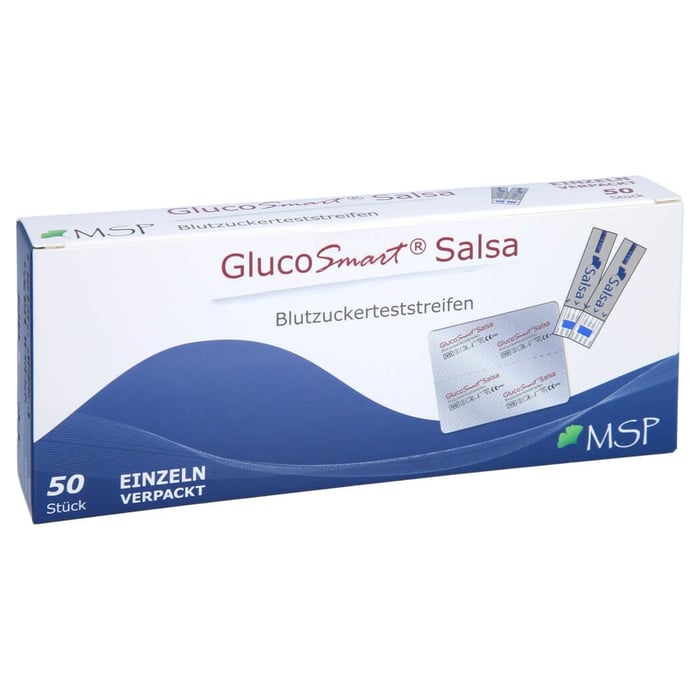 Glucosmart Salsa Blutzuckerteststreifen einzeln