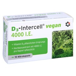 D3-INTERCELL vegan 4.000 I.E. Kapseln