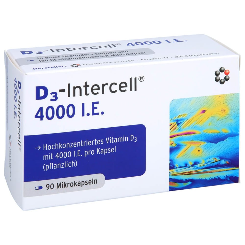 D3-INTERCELL 4.000 I.E. Kapseln