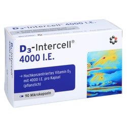 D3-INTERCELL 4.000 I.E. Kapseln