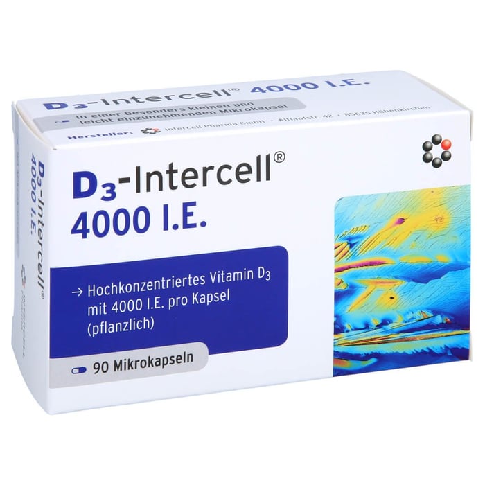 D3-INTERCELL 4.000 I.E. Kapseln