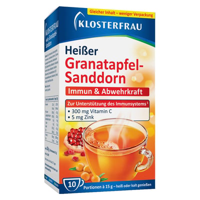 Klosterfrau Bronchol. Heißer Granatapfel-Sanddorn Produktbild 1