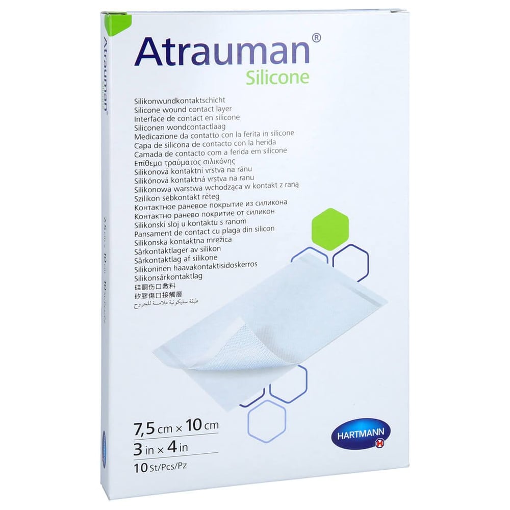 Atrauman Silicone steril 7.5x10cm