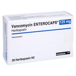 Vancomycin ENTEROCAPS 125 mg Hartkapseln