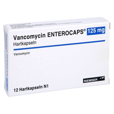 Vancomycin ENTEROCAPS 125 mg Hartkapseln