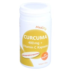 Curcuma 400 mg+vit C Kaps