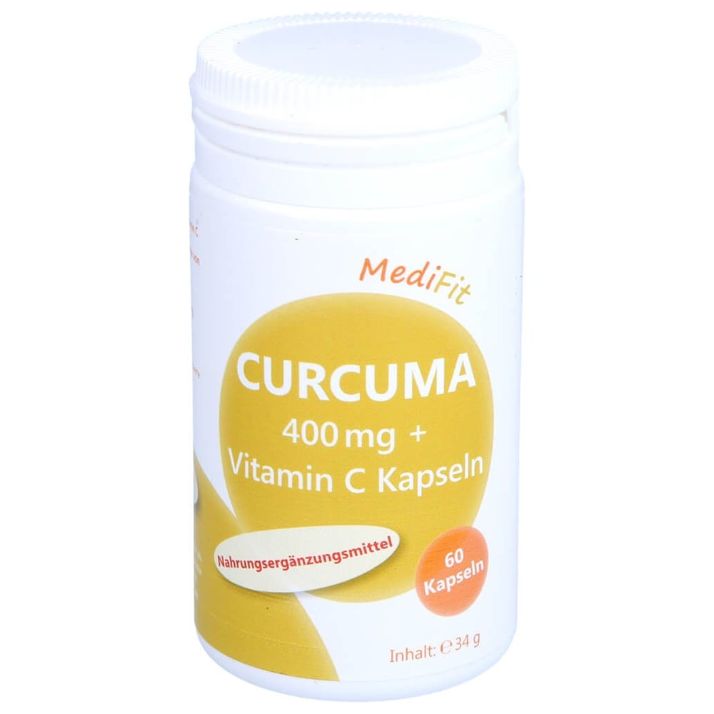 Curcuma 400mg+vit C Kaps
