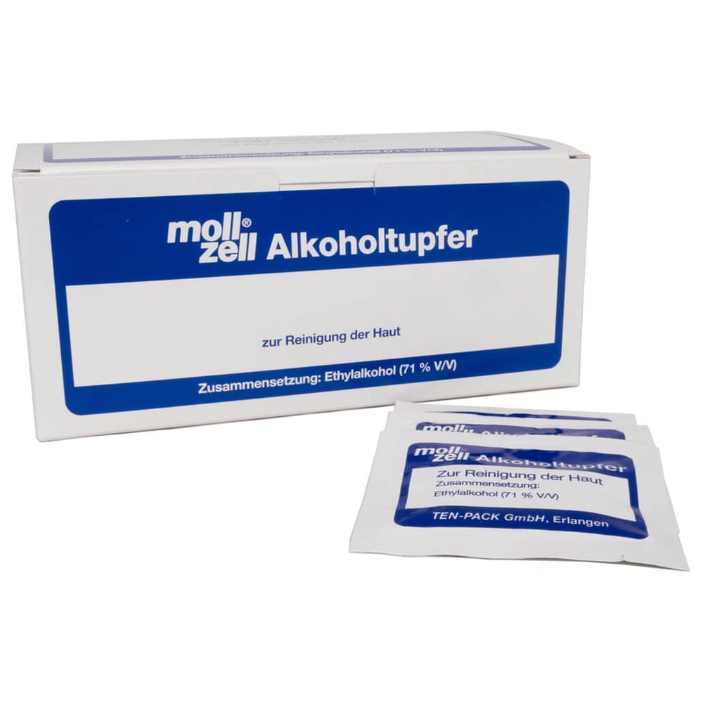 MOLL-ZELL Alkoholtupfer