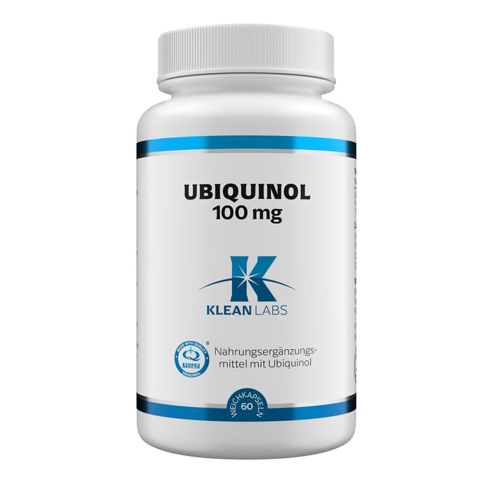 Ubiquinol Coenzym Q10 reduziert 100 mg KLEAN LABS