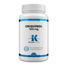 Ubiquinol Coenzym Q10 reduziert 100 mg KLEAN LABS
