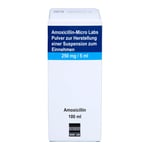 Amoxicillin-Micro Labs 250 mg/5 ml Produktbild 2