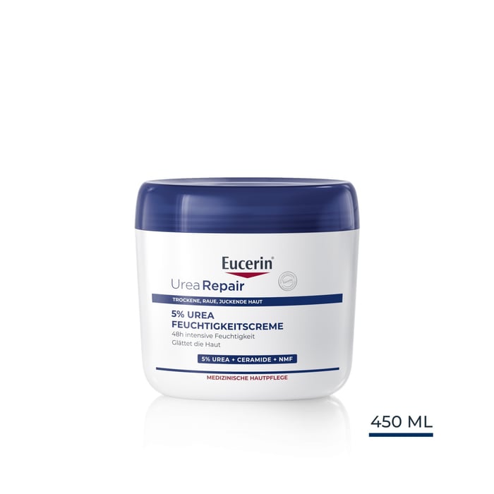 Eucerin UreaRepair 5% Urea Feuchtigkeitscreme Produktbild 1