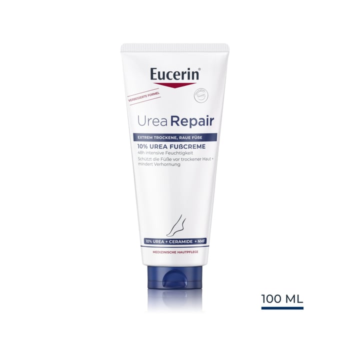 Eucerin UreaRepair 10% Urea Fußcreme Produktbild 1