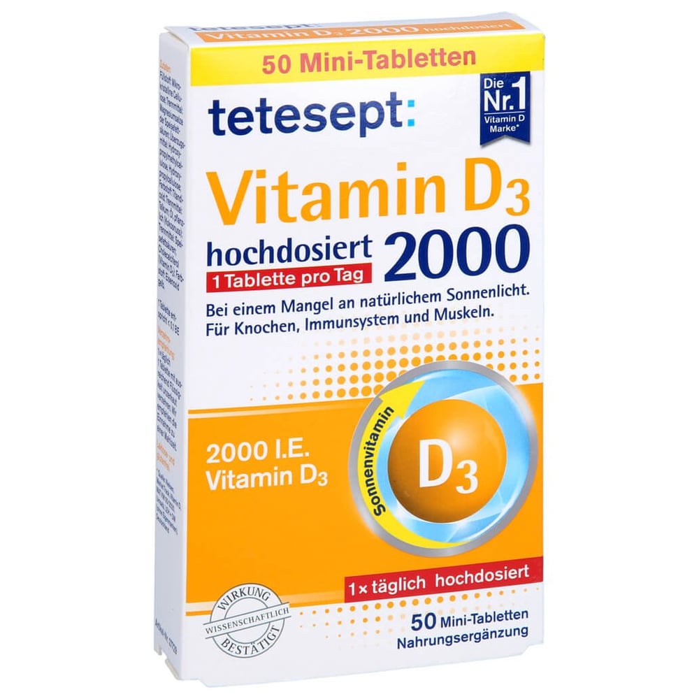 Tetesept Vitamin D3 2000