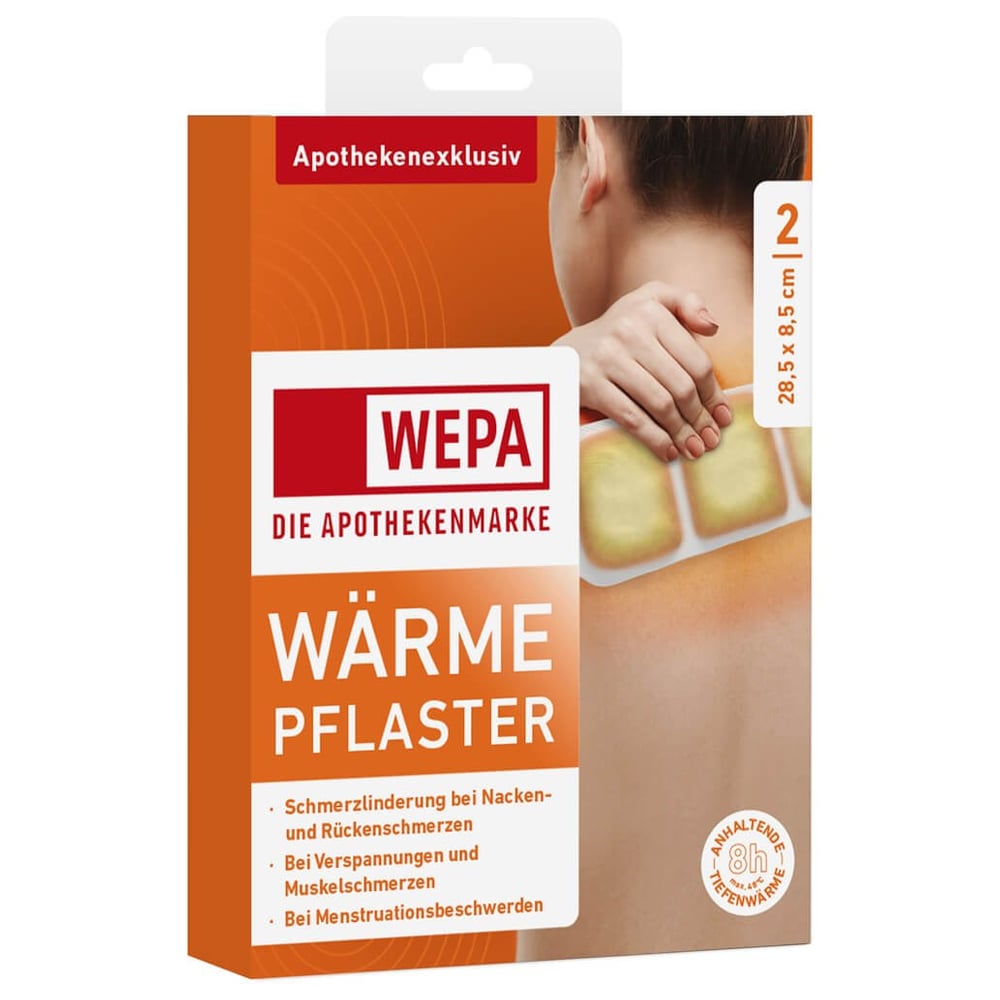 Wärmepflaster Nacken/Rücken 28.5x8.5cm WEPA