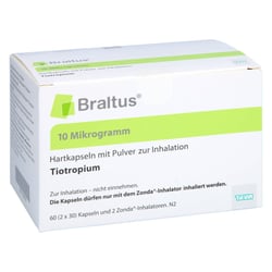 Braltus 10 Mikrogramm + Inhalator