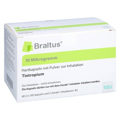 Braltus 10 Mikrogramm + Inhalator