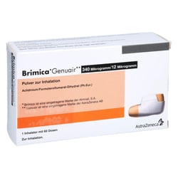 Brimica Genuair 340 ug/12 ug Pulver z. Inhalation 60ED