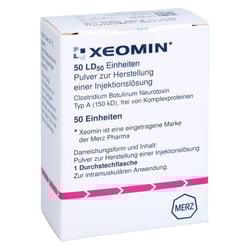 Xeomin 50 LD50 Einheiten