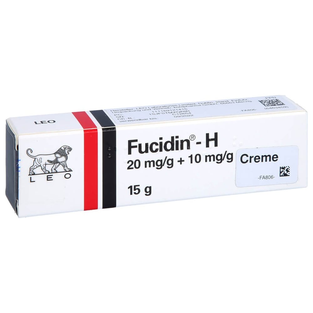 Fucidine H 20 mg/g+10 mg/g