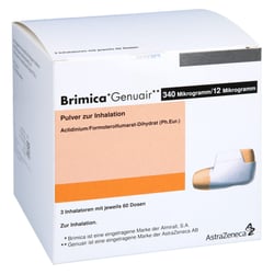 Brimica Genuair 340 ug/12 ug Pulver z. Inhalation 60ED