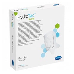 Hydrotac comfort sacral Schaumverband 18x18 cm steril Paul Hartmann