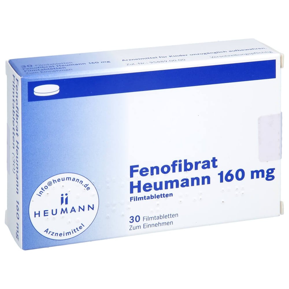 Fenofibrat Heumann 160 mg