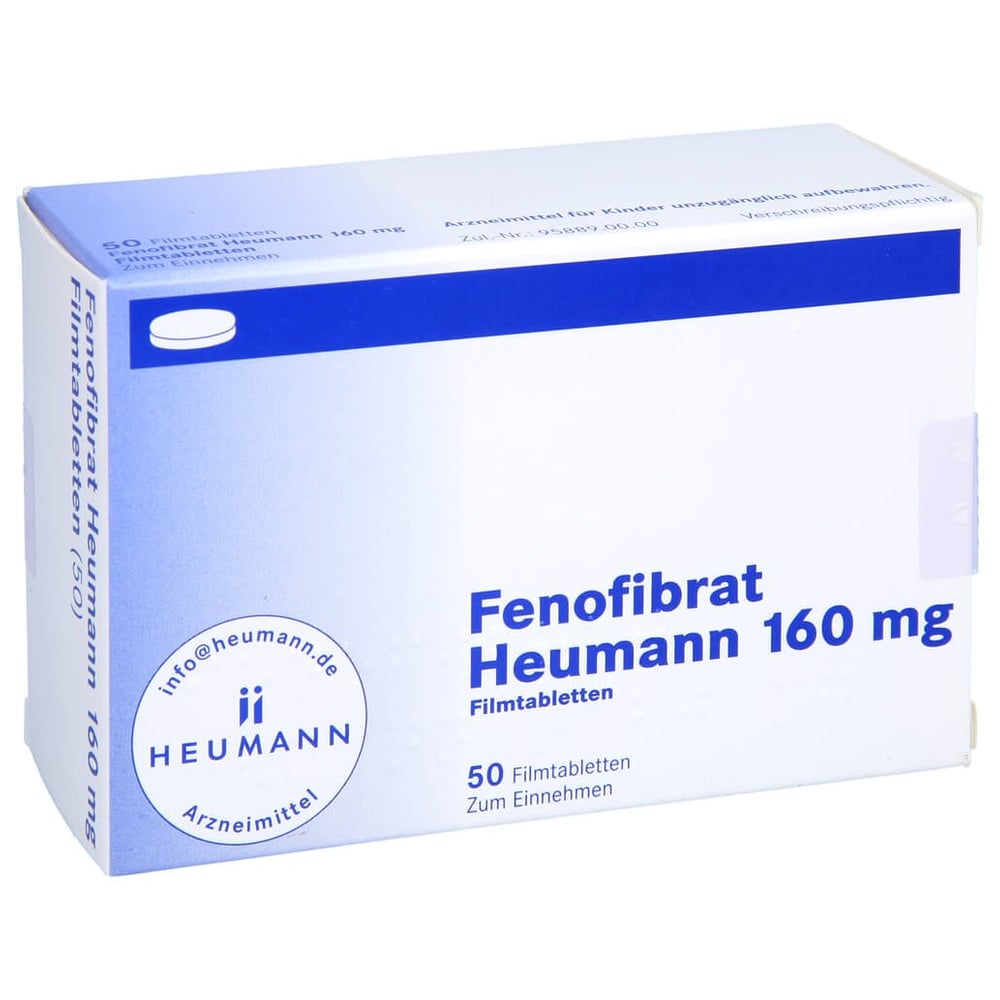 Fenofibrat Heumann 160 mg