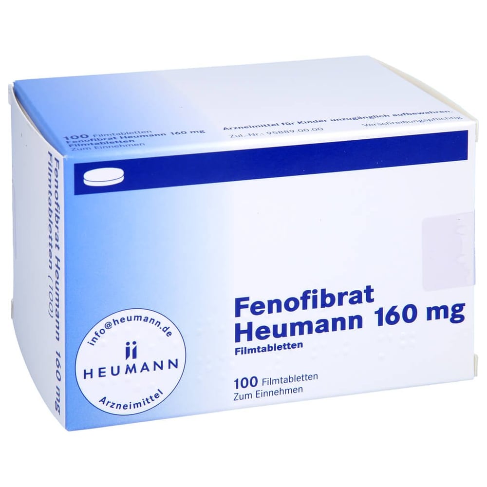 Fenofibrat Heumann 160 mg
