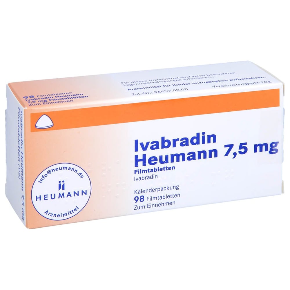 Ivabradin Heumann 7.5 mg Filmtabletten
