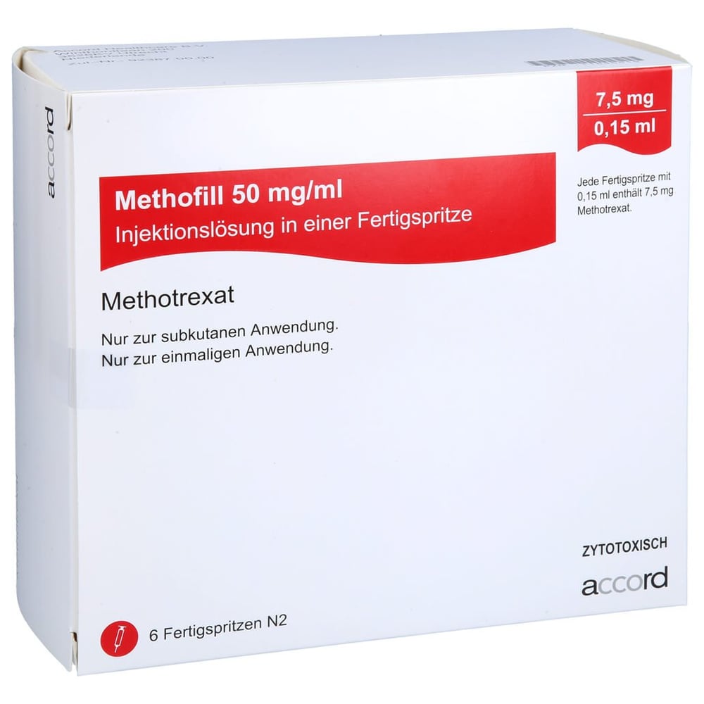 Methofill 7,5 mg (50 mg/ml) Injektionslösung