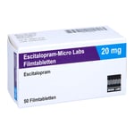 Escitalopram-Micro Labs 20 mg Produktbild 1