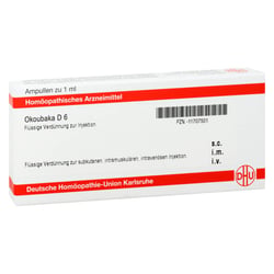 Okoubaka D 6 Ampullen