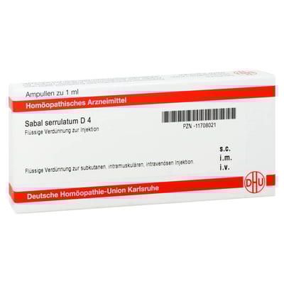 Sabal Serrulatum D 4 Ampullen