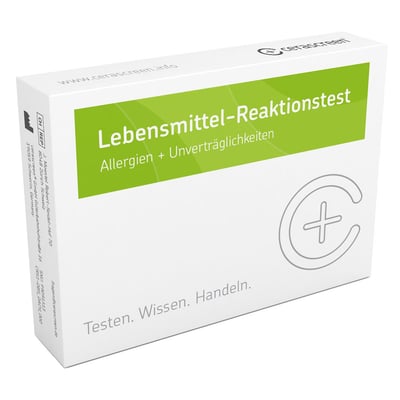 Lebensmittel Reaktionstest