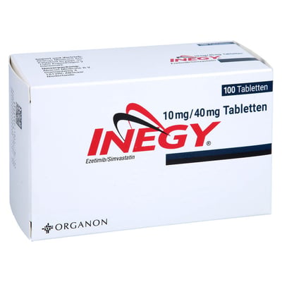 Inegy 10 mg/40 mg Tabletten Produktbild 1