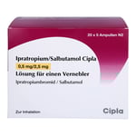 Ipratropium/Salbutamol Cipla 0,5 mg/2,5 mg