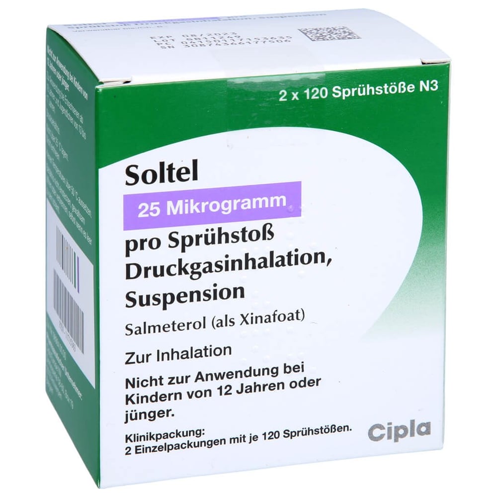 Soltel 25 Mikrogramm/Sprühstoß