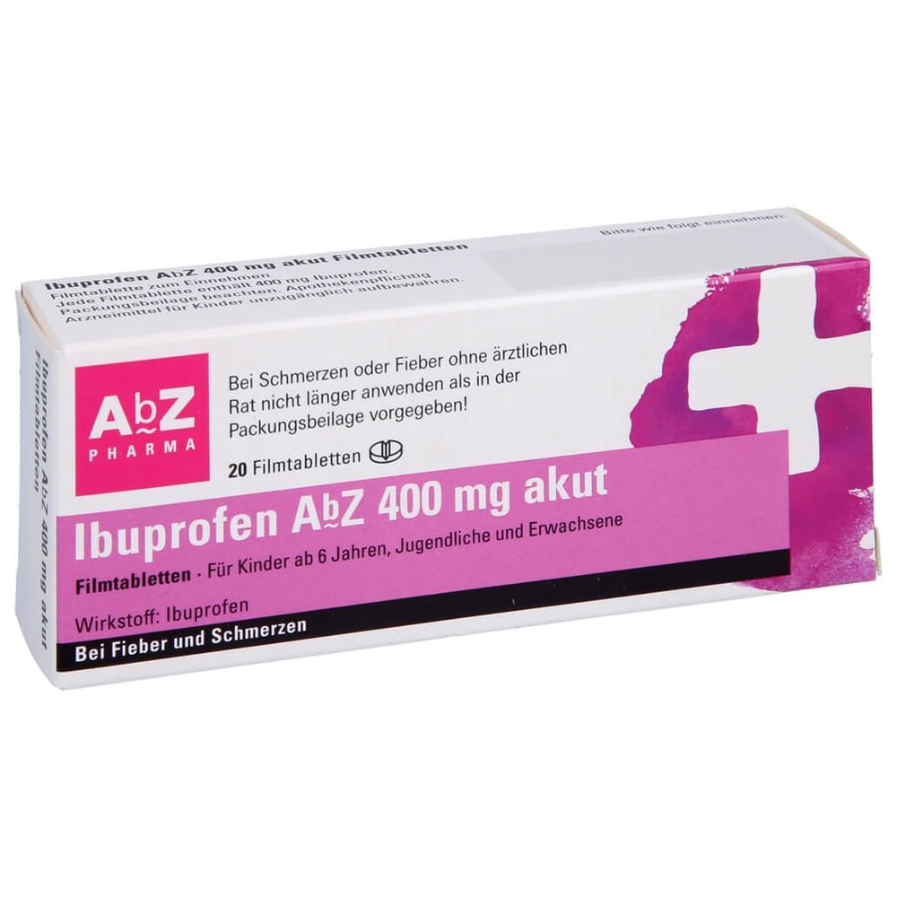 Ibuprofen AbZ 400 mg akut