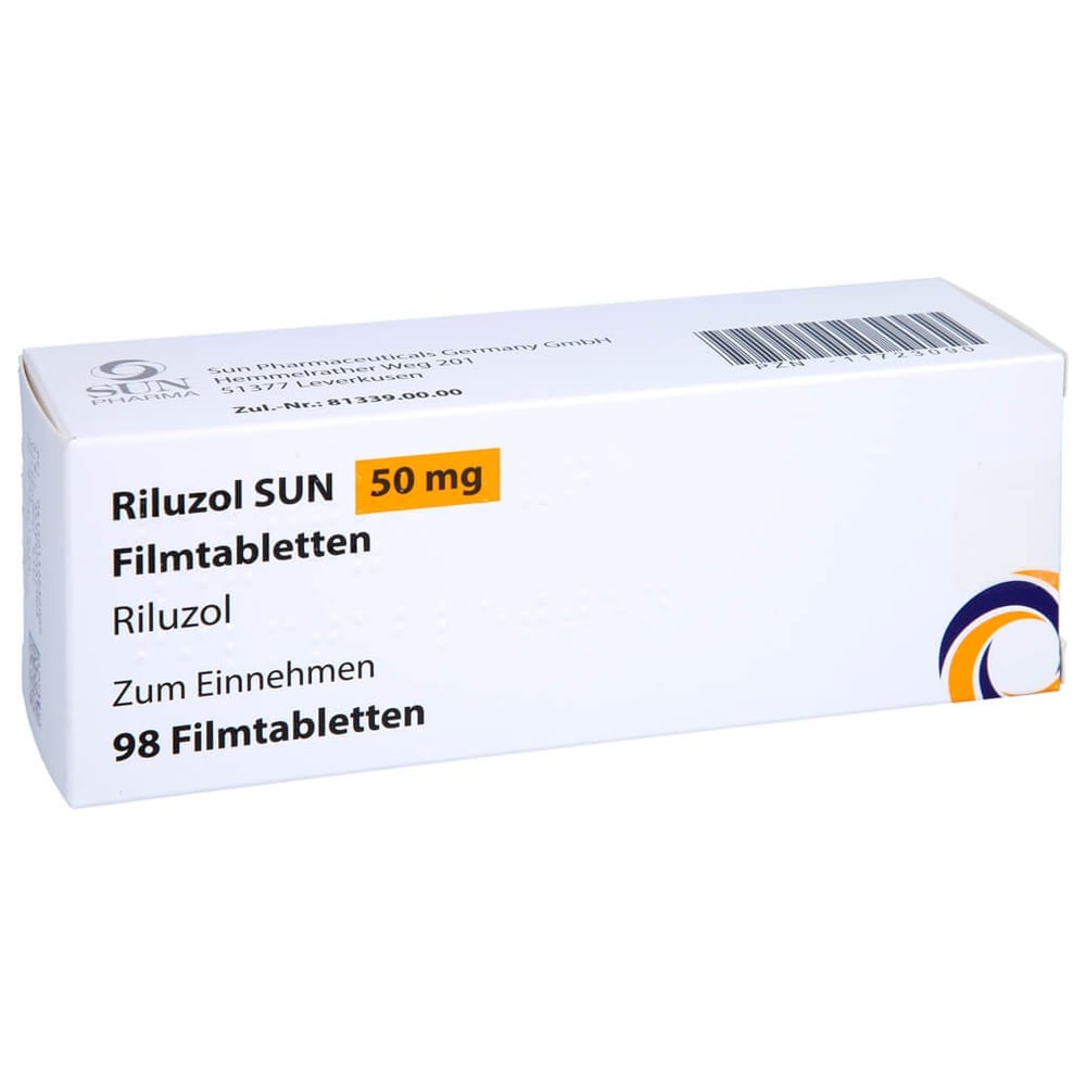 Riluzol SUN 50 mg Filmtabletten