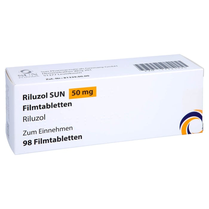 Riluzol SUN 50 mg Filmtabletten