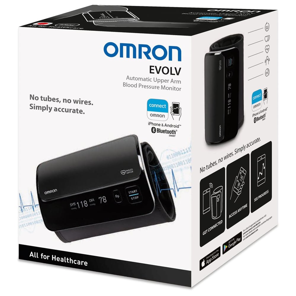 Omron Evolv all-in-one Oberarm Blutdruckmessgerät