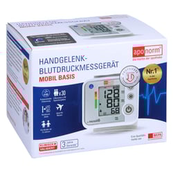 Aponorm Blutdruck Messgerät Mobil Basis Handgelenk