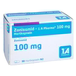 Zonisamid - 1 A Pharma 100 mg Hartkapseln
