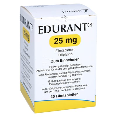 Edurant 25 mg Produktbild 1
