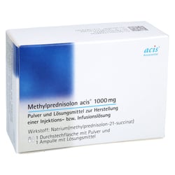 Methylprednisolon acis 1000 mg P/LM.z. H.Inj/Inf-Lsg